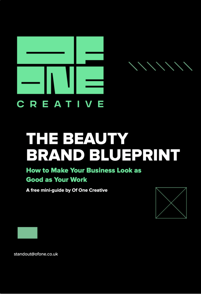 The beauty brand blueprint cover